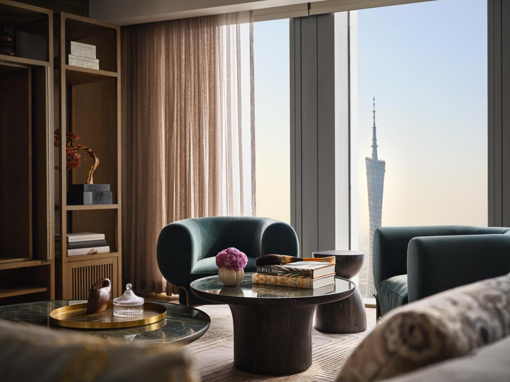 Rosewood Guangzhou, Enjoy Free Shuttle Bus Service Between The Hotel And The Canton Fair Complex During The Canton Fair Esterno foto