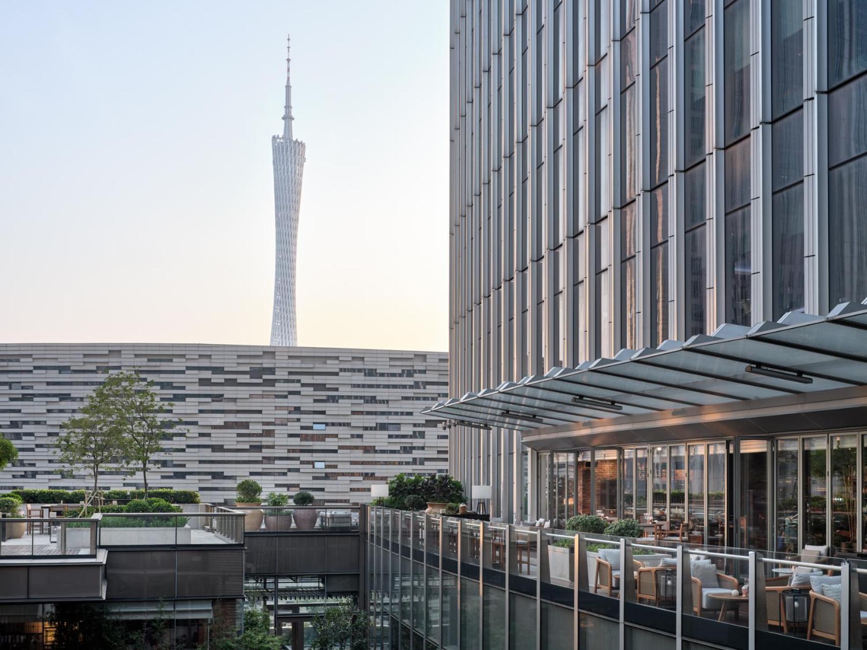 Rosewood Guangzhou, Enjoy Free Shuttle Bus Service Between The Hotel And The Canton Fair Complex During The Canton Fair Esterno foto